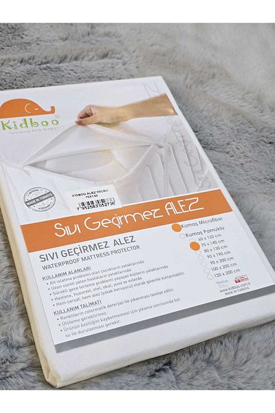 Kidboo Microfiber Fabric Surface Liquid Waterproof Corner Elastic Baby Mattress Protector Mattress