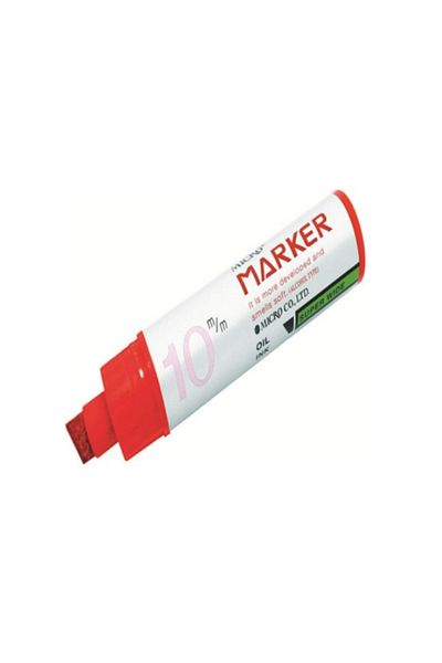 Mikro قلم تحديد أحمر 10 ملم Mmp-1001/k