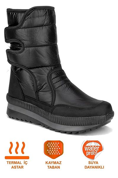 Tunnel Unisex Snow Boots Αντιολισθητική σόλα Γούνινη Θερμική Εσωτερική Επένδυση Warm Keeping Wool Γυναικείες μπότες χιονιού Tn0069