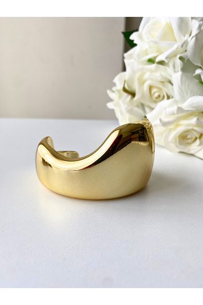 shop Women's Gold Bracelet Stylish Shiny Punk Style