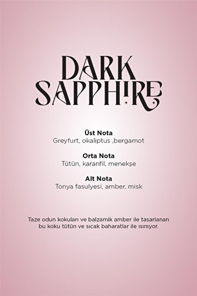 Carpex Dark Sapphire A1 Koku Kartuşu 200 ml Premium Seri
