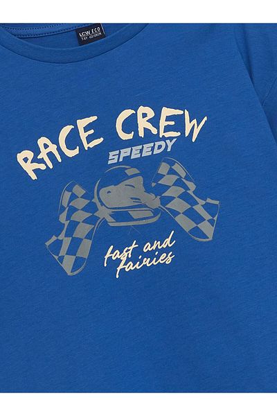 LC Waikiki New Season Crew Neck Boy's T-Shirt - S5K854Z4
