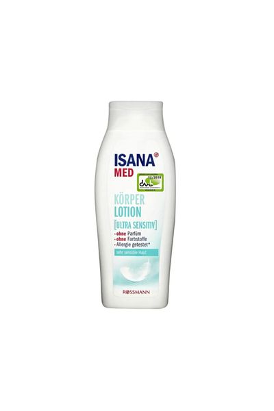 ISANA 250 ml Body Lotion for Ultra Sensitive Skin Vegan, Germany Allergy & Union Certified