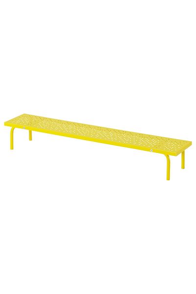 erorex Monitor stand, bright yellow, 97x19 cm