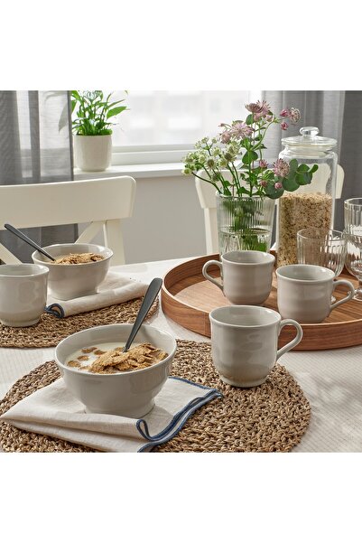 erorex Mug, light grey-beige, 27 cl