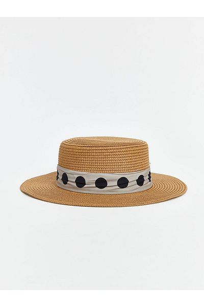 LC Waikiki New Season Women's Straw Hat - S5Fg59Z8