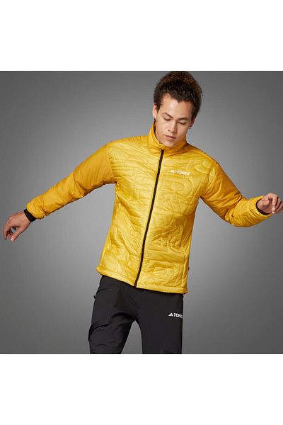 adidas Terrex Xperior Varilite Primaloft Men's Yellow Coat (Ib1095)