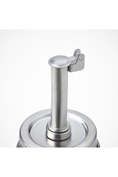 erorex Oil/vinegar bottle, clear glass/stainless steel, 16 cm