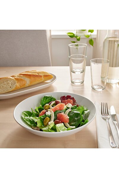 erorex Deep plate, white, 23 cm