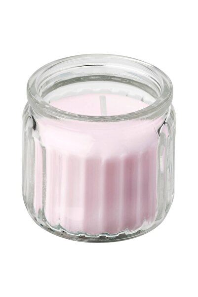 erorex شمعة معطرة في كأس، ياسمين/وردي، 12 ساعة