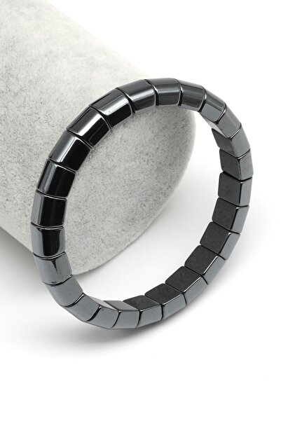 Alibaba Doğaltaş سوار من حجر الهيماتيت الطبيعي مقاس 7 × 8 مم مقاس مخصص