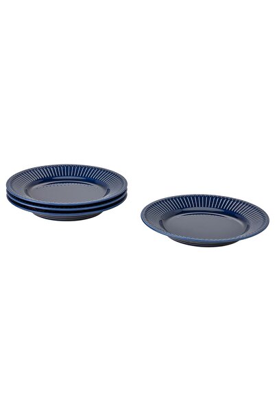 Generic Side plate, stoneware blue, 21 cm