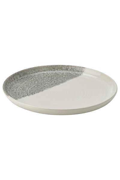 erorex Side plate, patterned/light grey, 20 cm