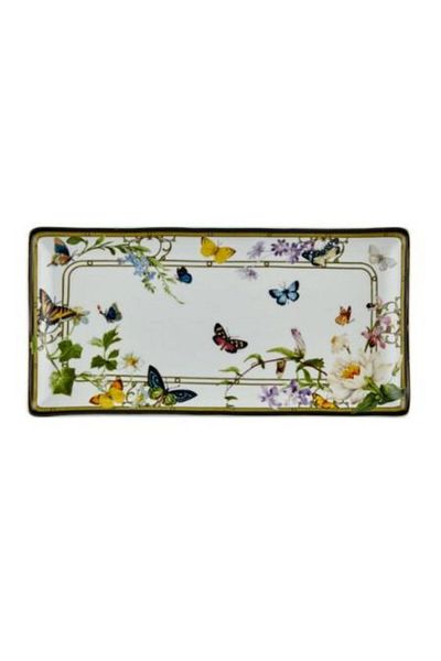 LAMEDORE Muse Garden 2 τεμαχίων Μικρό Ορθογώνιο Πιάτο 26,5x13cm 1bsf-1470mg