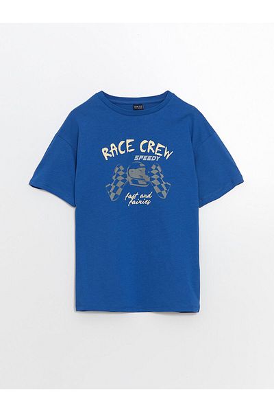 LC Waikiki New Season Crew Neck Boy's T-Shirt - S5K854Z4