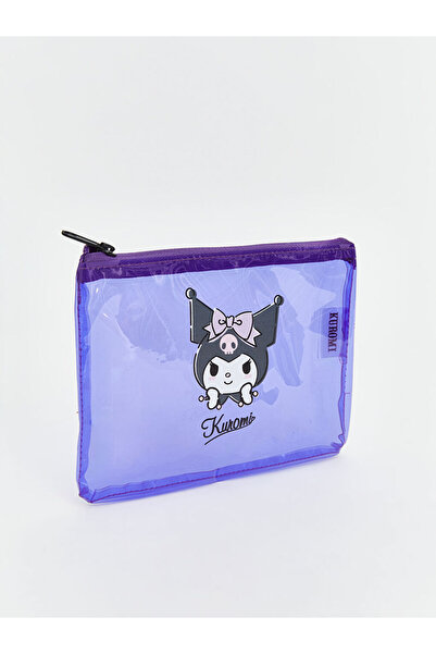 LC Waikiki LCW ACCESSORIES Kuromi Baskılı Kız Çocuk Makyaj Çantası