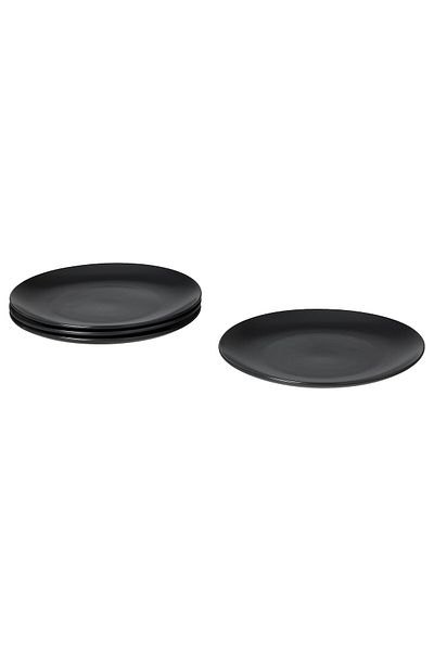 erorex Plate, matt dark grey, 26 cm