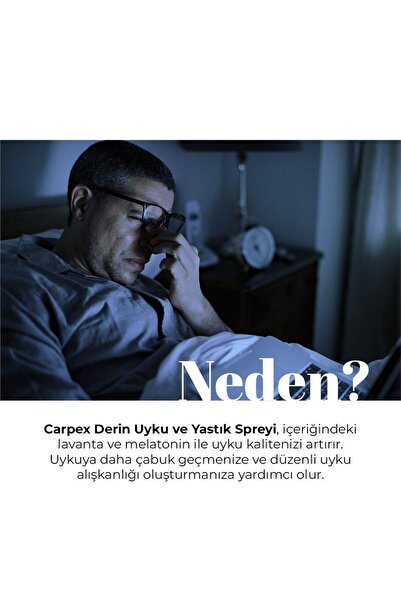 Carpex Derin Uyku Yastık Spreyi 100 ML