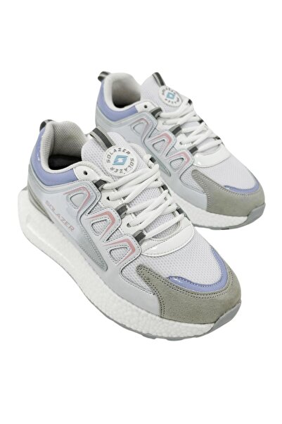 SOLAZER Kadın Mavi Sneaker Günlük Spor Ayakkabı 029