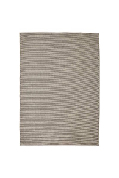 erorex Rug flatwoven, in/outdoor, beige/dark grey, 160x230 cm