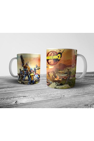 Pixxa Borderlands 2 كوب ذو طابع خاص موديل 2