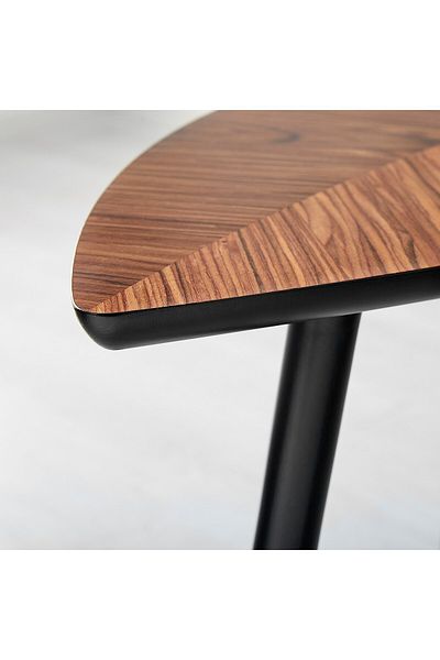 erorex Side table, medium brown, 77x39 cm