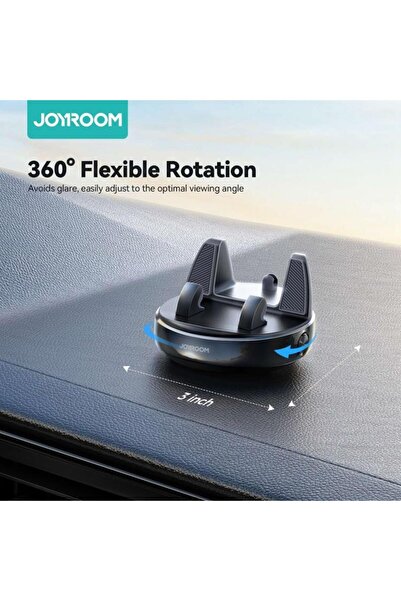 Joyroom ZS330 Vantuzlu Ayarlanabilir Araç İçi Telefon Tutucu