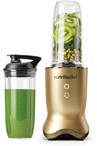 Nutribullet Ultra 1200W High-Speed Blender, Multi-Functional, Quiet Motor, Rapid Extractor Blade, Gold