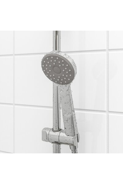 erorex Riser rail with handshower kit, chrome-plated