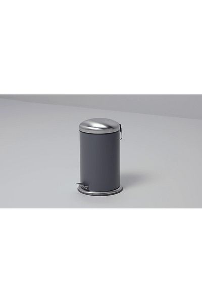 erorex Pedal bin, dark grey, 12 l