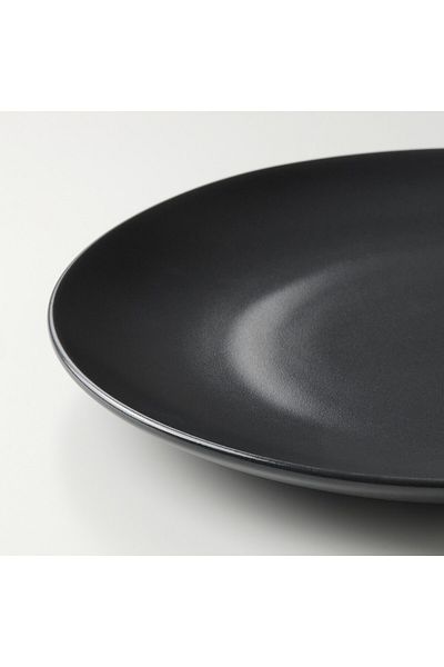 erorex Plate, matt dark grey, 26 cm