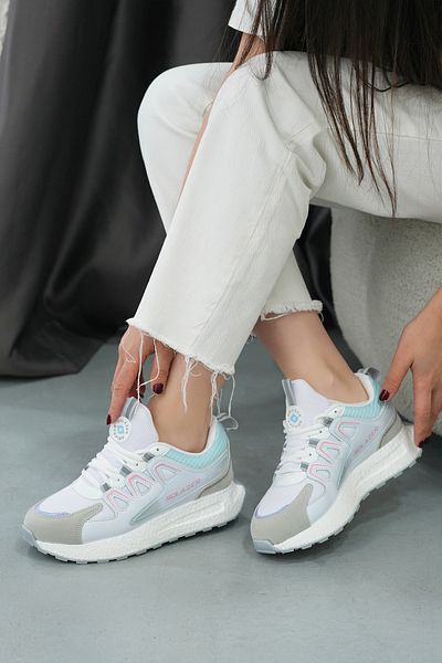 SOLAZER Pantofi albastru pentru femei - Pantofi sport casual 029