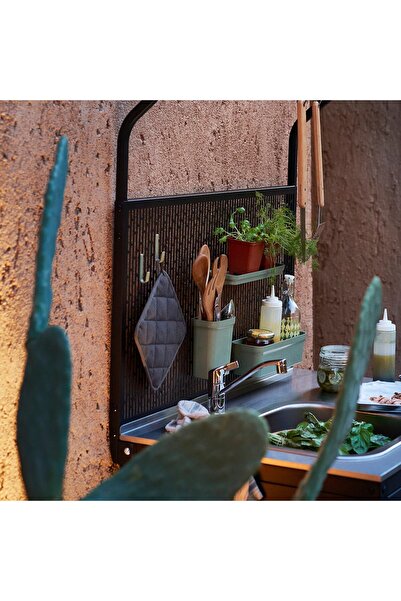 erorex Pot holder, grey, 21x21 cm