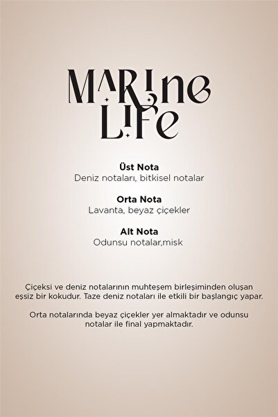 Carpex Marine Life A1 Koku Kartuşu 200 ml Classic Seri