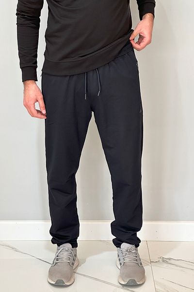 REMSA Ανδρικό παντελόνι Navy Blue - ίσια μέση, ελαστικό πόδι, 3 τσέπες 24702