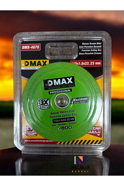 Nalbur Bakkal Dmax Cam Seramik Fayans Şişe Kesme Diski Çok Amaçlı Kesme Disk