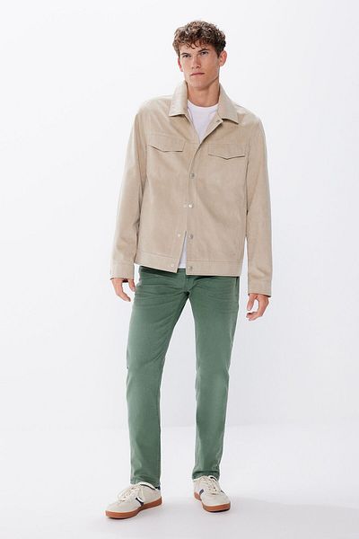 Springfield Slim Fit Coloured Trousers