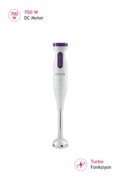 Altus ALSM 733 B Beyaz Çubuk Blender
