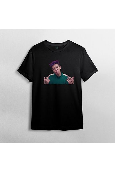 Pixxa Squid Game Thanos Crew Neck 100% βαμβακερό T-shirt - Μοντέλο 2