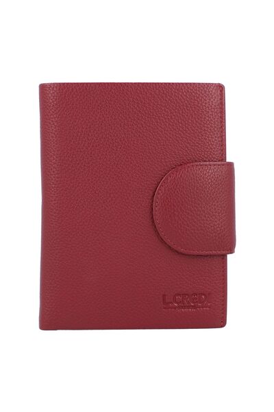 L.CREDI Alfredo Geldbörse Leder 10,5 cm