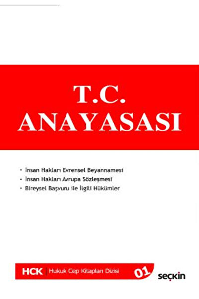 Seçkin Yayıncılık T.C. Anayasası (Cep Kitabı) / Ocak 2025