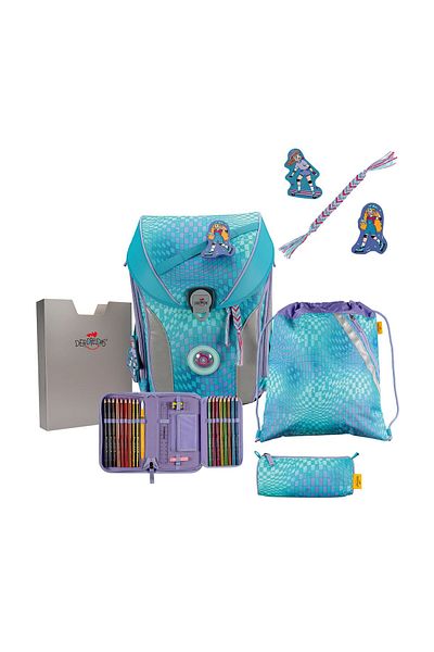 DerDieDas ErgoFlex Max 5 LED-Schulranzen-Set