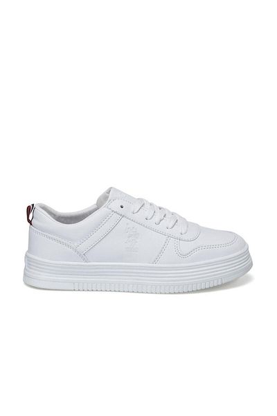 U.S. Polo Assn. BAZA. POLO SURI ALB PANTOFI SPORT FEMEI TENIS