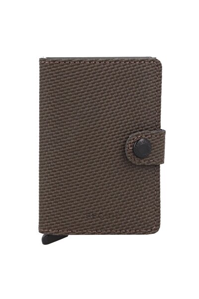 Secrid Mini-RFID-Leder-Kreditkartenetui mit 6 cm Breite