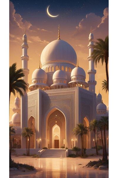 pixartsanat Arabian Nights Pixart Art Diamond Mosaic Painting 40X60