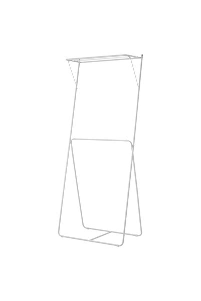 erorex منشر تجفيف، مستويين، رمادي، 78x46x185 سم