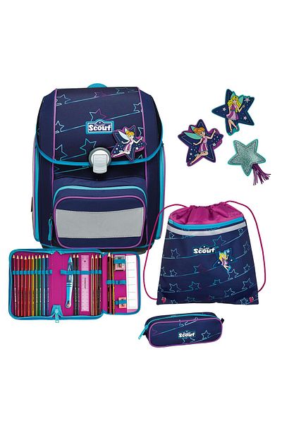 Scout Genius Schulranzen-Set 4tlg.