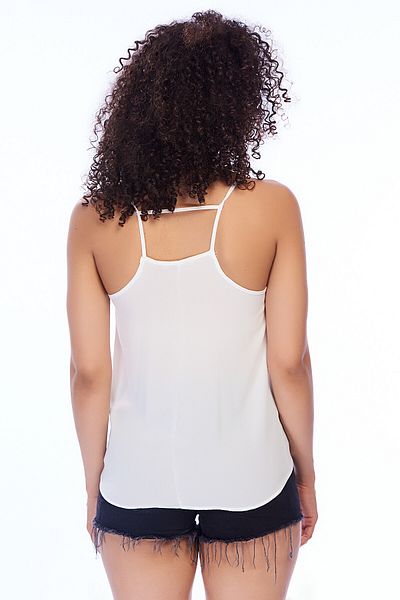 Pitti Women's White Tank Top 10190