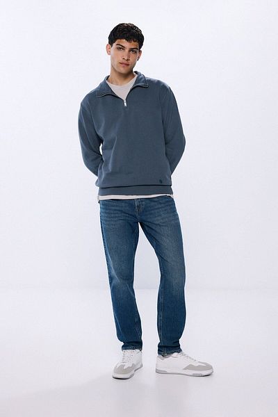 Springfield Basic Trucker Neck Sweatshirt