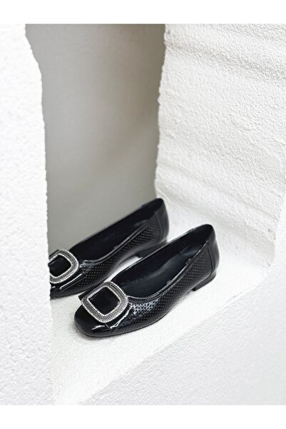 Venüs VENUS 2511103 Y - Pantofi de balerină de damă din piele naturală cu cat...